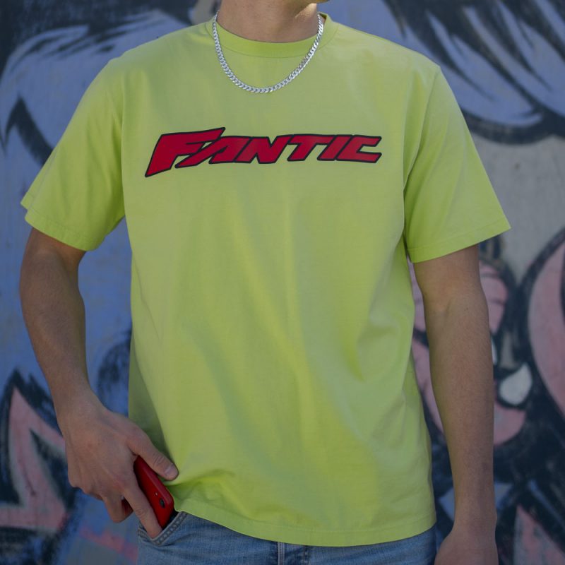 FANTIC MAXI LOGO T-SHIRT - VERDE