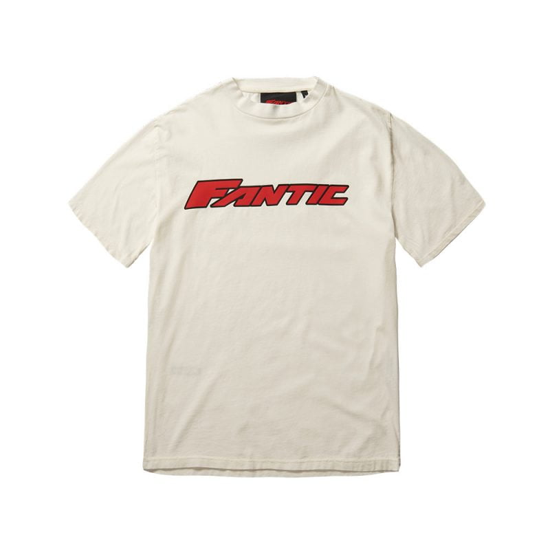 FANTIC MAXI LOGO T-SHIRT - BIANCO