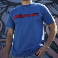 FANTIC MAXI LOGO T-SHIRT - ROYAL