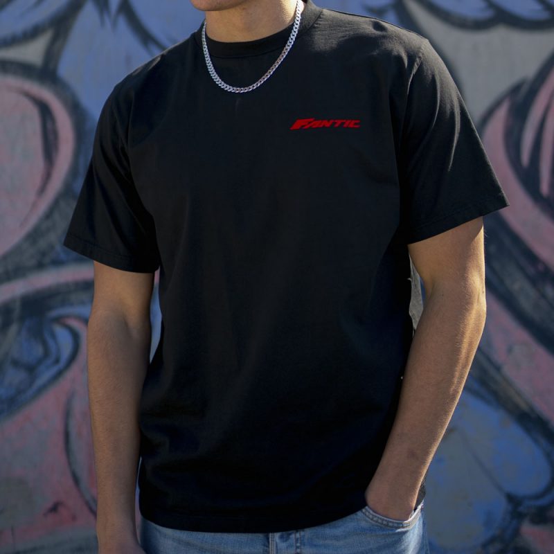 FANTIC BASIC LOGO T-SHIRT - NERO
